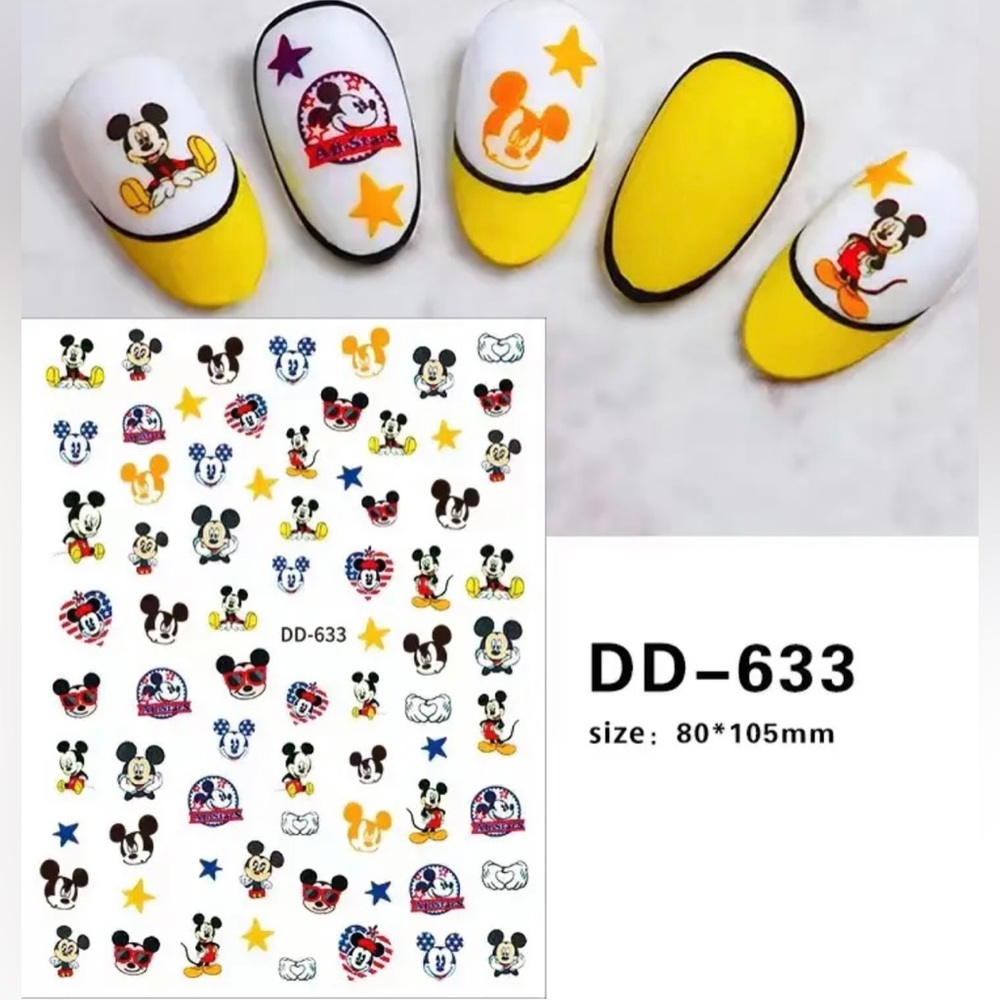 $1 NAIL STICKER SHEET. NEW. $1 WITH ANY $10 ORDER OR MORE